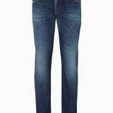 Jeans slim fit in comfort denim con effetto bleaching 6R1J06 1DRGZ 0941 EMPORIO ARMANI Denim blue 