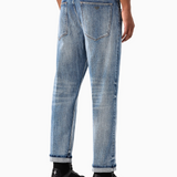 Jeans loose fit in denim selvedge Denim Lab 6R1J69 1DQTZ 0943 EMPORIO ARMANI Blue denim chiaro 