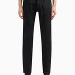 Jeans slim fit in denim stretch touch felpa lavaggio marmorizzato 6R1J75 1DQFZ 0005 EMPORIO ARMANI Black 