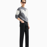 Jeans slim fit in denim stretch touch felpa lavaggio marmorizzato 6R1J75 1DQFZ 0005 EMPORIO ARMANI Black 
