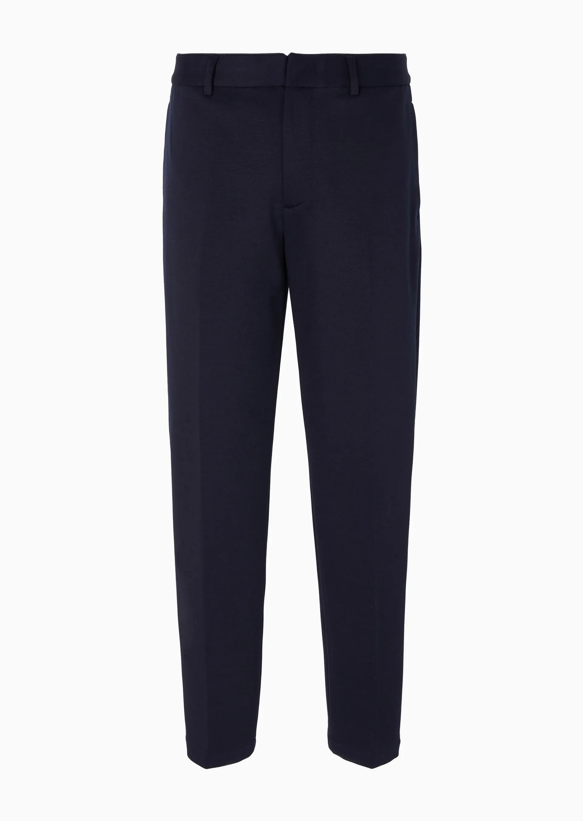 Pantaloni chino in jersey misto lana Travel Essential 6R1P62 1JOBZ 09B3 EMPORIO ARMANI Blu navy 