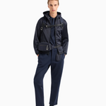 Pantaloni chino in jersey misto lana Travel Essential 6R1P62 1JOBZ 09B3 EMPORIO ARMANI Blu navy 