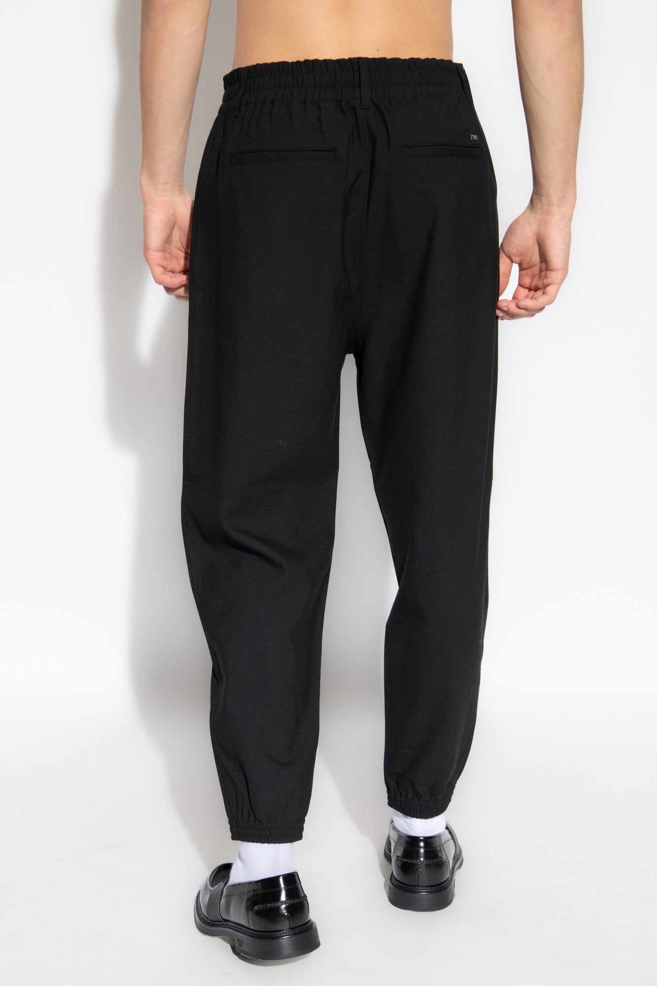 Pantalone relaxed fit 6R1P93 1NFVZ 0999 EMPORIO ARMANI Black 