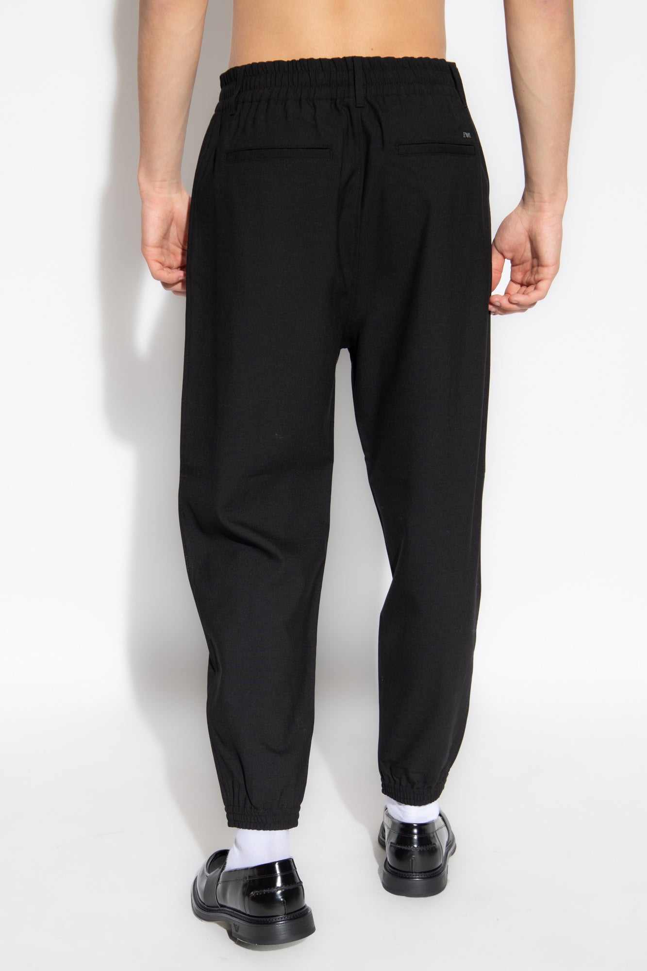 Pantalone relaxed fit 6R1P93 1NFVZ 0999 EMPORIO ARMANI Black 