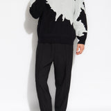 Pantalone relaxed fit 6R1P93 1NFVZ 0999 EMPORIO ARMANI Black 