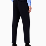 Pantaloni in misto viscosa soft con pinces e tasche a filetto 6R1PC6 1NFTZ 0920 EMPORIO ARMANI Blu navy 