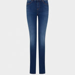 Jeans high waist skinny leg in denim 6R2J18 2DAXZ 0941 EMPORIO ARMANI Blue denim 
