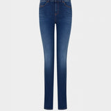 Jeans high waist skinny leg in denim 6R2J18 2DAXZ 0941 EMPORIO ARMANI Blue denim 