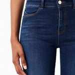 Jeans high waist skinny leg in denim 6R2J18 2DAXZ 0941 EMPORIO ARMANI Blue denim 