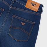 Jeans high waist skinny leg in denim 6R2J18 2DAXZ 0941 EMPORIO ARMANI Blue denim 
