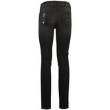 Jeans a vita alta e gamba super skinny in denim stretch misto lyocell 6R2J20 2DAXZ 0005 EMPORIO ARMANI Black 