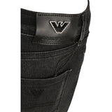 Jeans a vita alta e gamba super skinny in denim stretch misto lyocell 6R2J20 2DAXZ 0005 EMPORIO ARMANI Black 