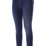 Jeans a vita alta e gamba super skinny in denim stretch misto lyocell 6R2J20 2DAXZ 0941 EMPORIO ARMANI Blue denim 