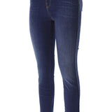 Jeans a vita alta e gamba super skinny in denim stretch misto lyocell 6R2J20 2DAXZ 0941 EMPORIO ARMANI Blue denim 