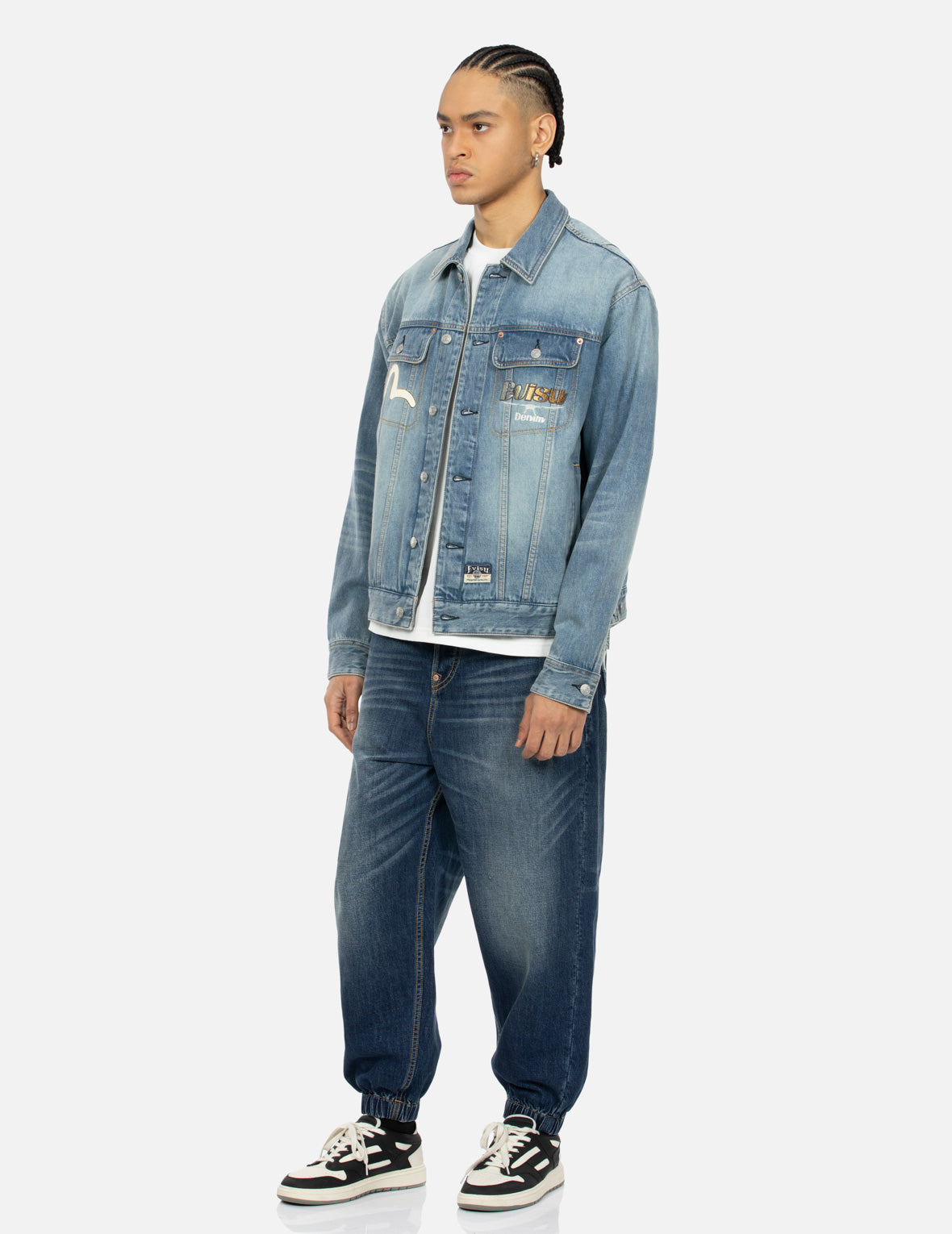 Giubbotto in jeans 2ESHTM4DJ1002 MTNIND EVISU Blue 