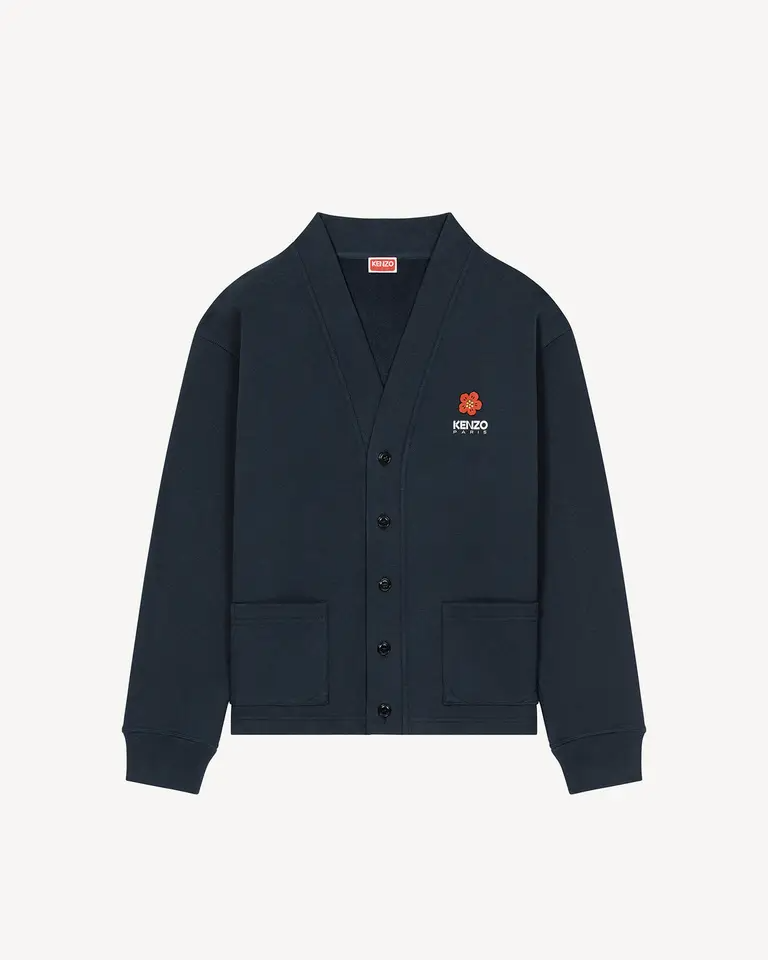 Cardigan in felpa FD55SW4464ME 77 KENZO Midnight 