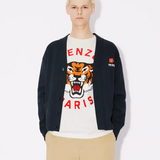 Cardigan in felpa FD55SW4464ME 77 KENZO Midnight 