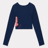 Cardigan stampato FE52CA4573BM 77 KENZO Midnight 