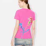 T-Shirt manica corta FE52TS1044SO 26 KENZO Fucsia 