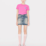 T-Shirt manica corta FE52TS1044SO 26 KENZO Fucsia 