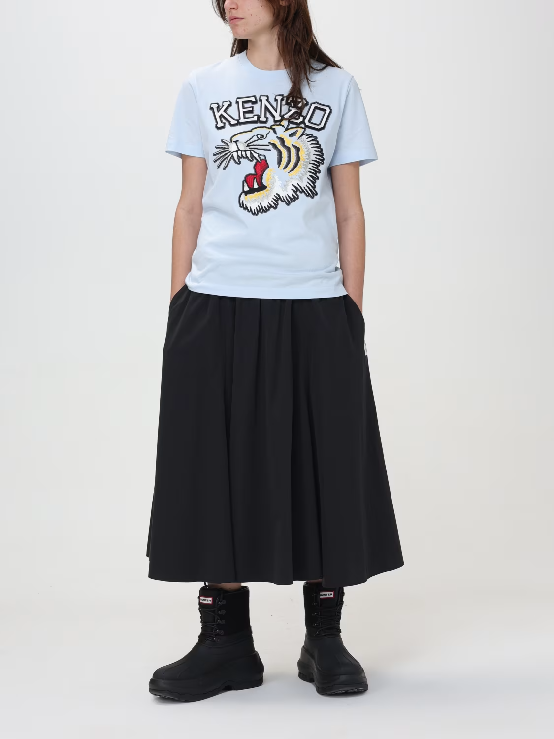 T-Shirt manica corta FE52TS1164SG 63 KENZO Light blue 