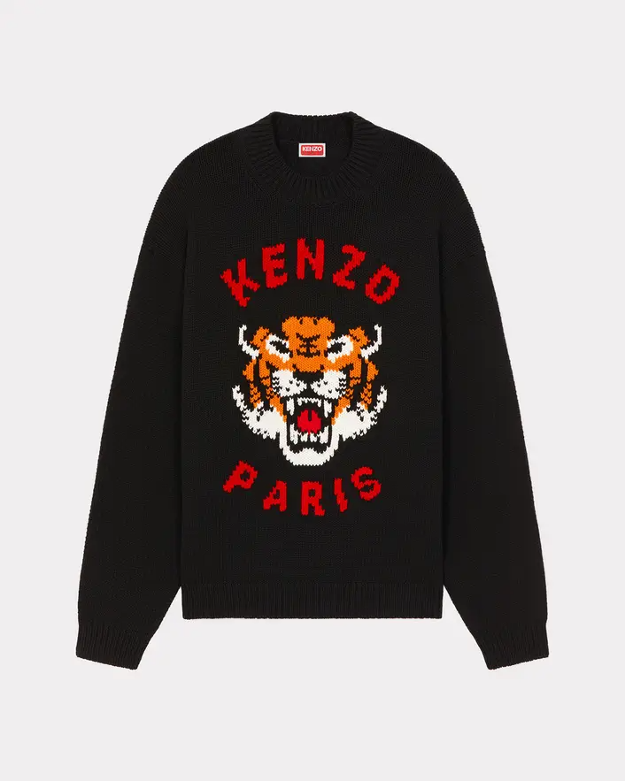 Maglia in cotone FE58PU0143LD 99J KENZO Black 