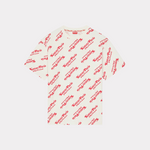 T-Shirt manica corta FE58TS0044SY 02 KENZO Blanc casse 