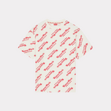 T-Shirt manica corta FE58TS0044SY 02 KENZO Blanc casse 