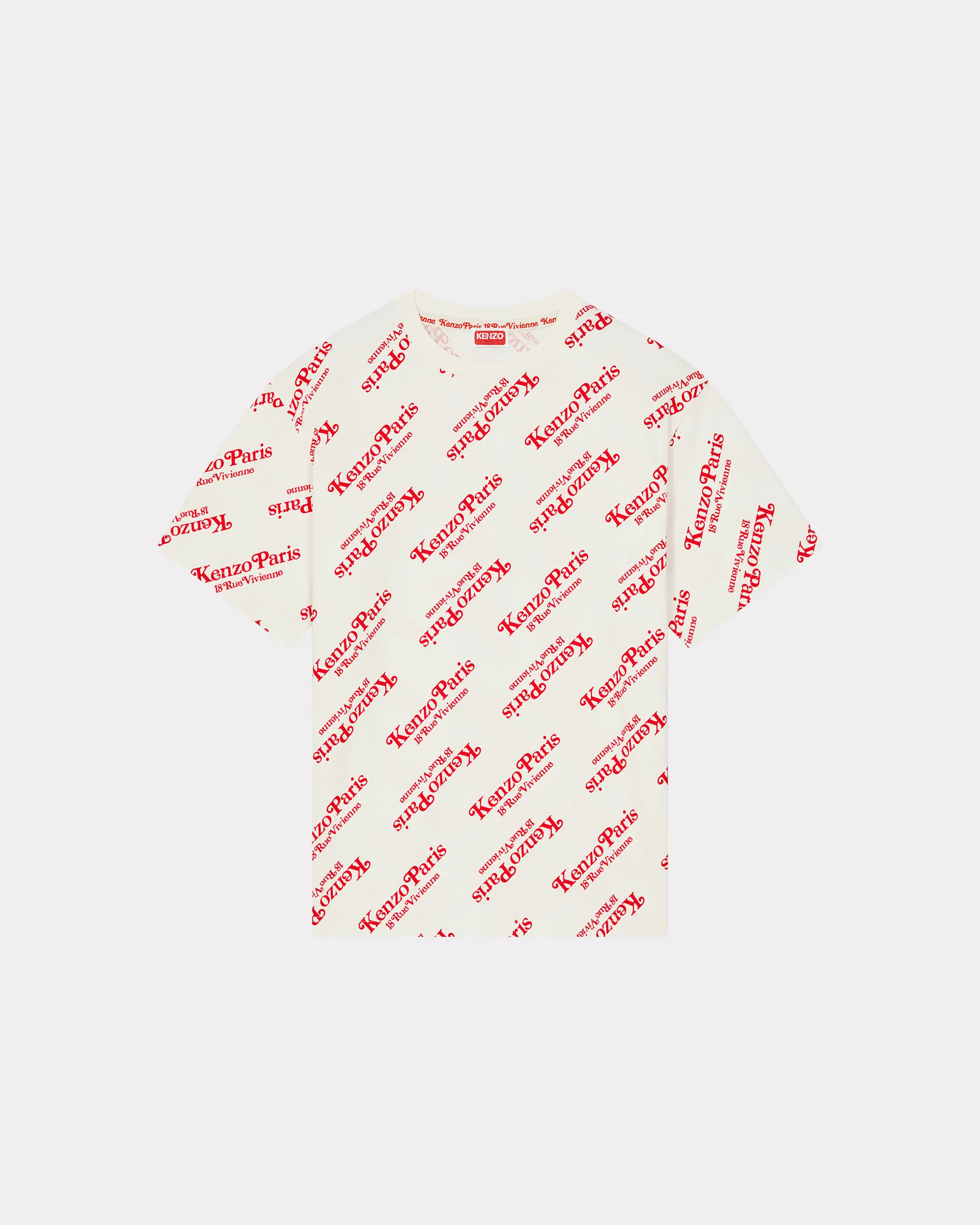 T-Shirt manica corta FE58TS0044SY 02 KENZO Blanc casse 
