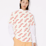 T-Shirt manica corta FE58TS0044SY 02 KENZO Blanc casse 