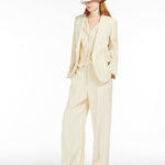 Blazer monopetto in lino 2415041032 035 MAX MARA WEEKEND Sabbia 