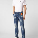 Jeans stone washed MDT3678 PDE004N 08DN PHILIPP PLEIN Clockwork orange 