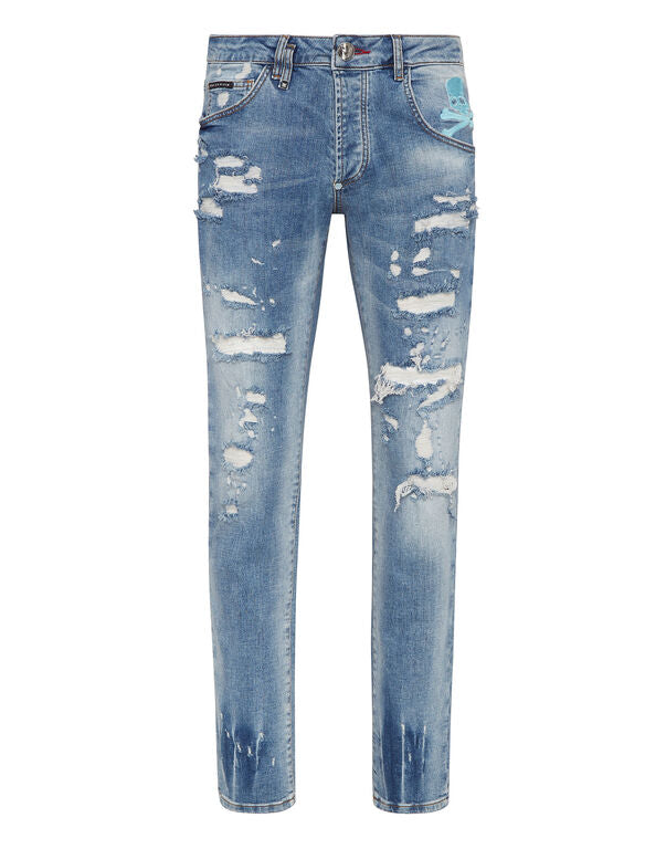 Jeans stone washed MDT3678 PDE004N 29MI PHILIPP PLEIN Fresh air 