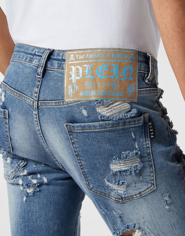 Jeans stone washed MDT3678 PDE004N 29MI PHILIPP PLEIN Fresh air 