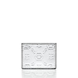 Portacarte in pelle specchiata MVG0513 PLE010N 70 PHILIPP PLEIN Silver 