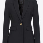 Blazer monopetto 100180A14I Z99 PINKO Black 