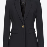 Blazer monopetto 100180A14I Z99 PINKO Black 