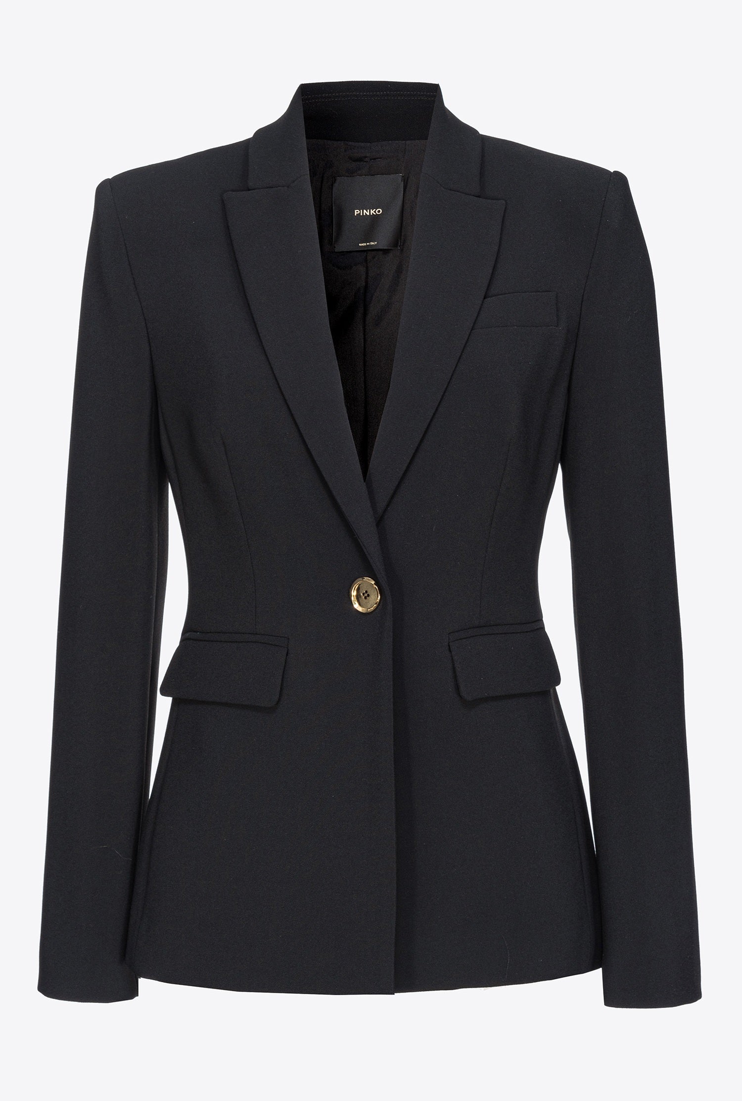 Blazer monopetto 100180A14I Z99 PINKO Black 