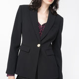 Blazer monopetto 100180A14I Z99 PINKO Black 