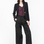 Blazer monopetto 100180A14I Z99 PINKO Black 