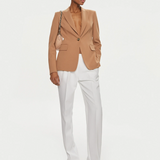 Blazer monopetto 100254A1L3 C95 PINKO Brown 