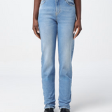 Jeans dritto stone washed 102908A0IC PJM PINKO Light blue 