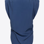 Blusa scollata 103113A1O8 G57 PINKO Blue 