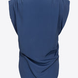 Blusa scollata 103113A1O8 G57 PINKO Blue 