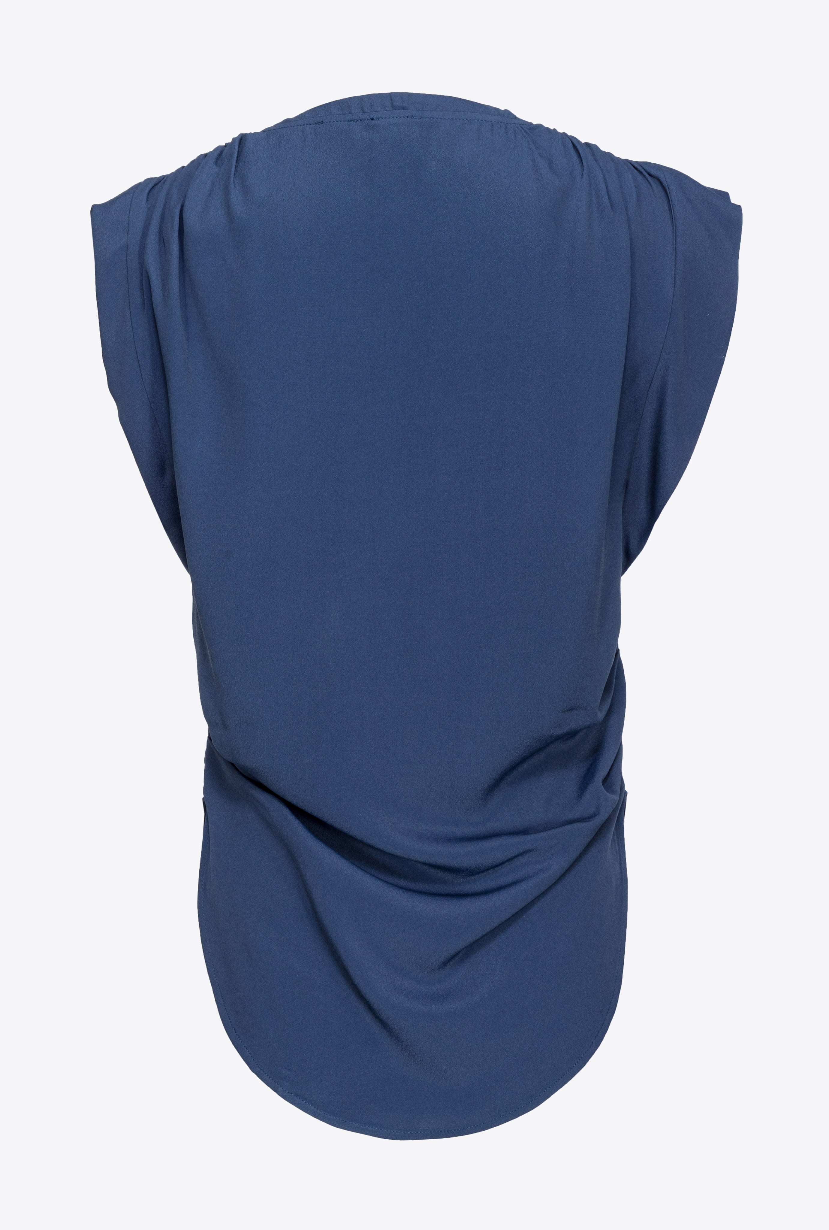 Blusa scollata 103113A1O8 G57 PINKO Blue 