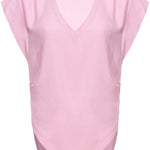 Blusa scollata 103113A1O8 N98 PINKO Pink 