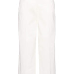 Pantalone cropped 103227A0IM Z07 PINKO White 