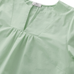 Blusa in cotone CFWWSI0174FRUT3027 621 WOOLRICH Sage 