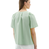 Blusa in cotone CFWWSI0174FRUT3027 621 WOOLRICH Sage 