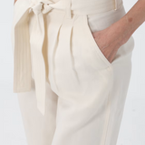 Pantalone largo con cintura in vita CFWWTR0151FRUT3043 8178 WOOLRICH White 